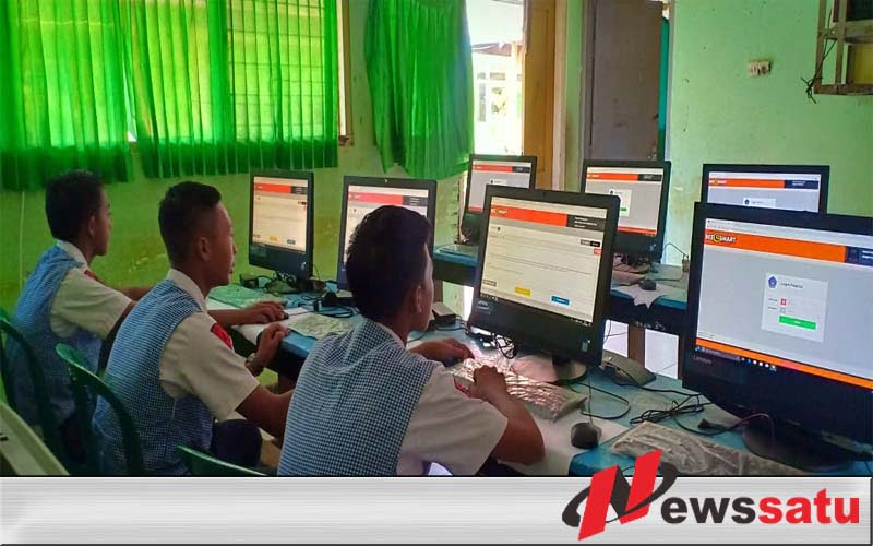 8 SMP Di Sumenep Gelar USBNK Berbasis Android