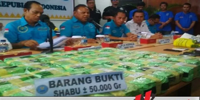 BNN Gagalkan Penyelundupan 50 Kg Narkoba Jaringan Malaysia