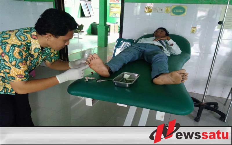 Gempa, UNBK Di SMA Al Fanisa Dihentikan Dan Satu Siswa Terluka