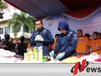 Polda Jatim Musnahkan 21 Kg Sabu Jaringan Internasional