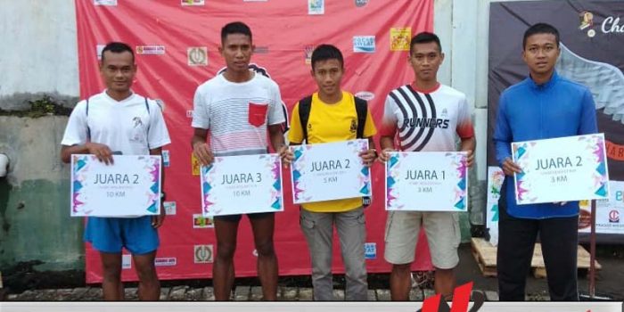 Ksatria Angicipi Sabet Juara Dua di Event Charis Resilient Run 2019