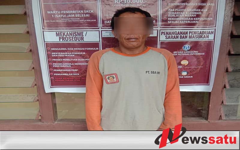 Lelaki Setengah Baya Ini Ditangkap Polisi