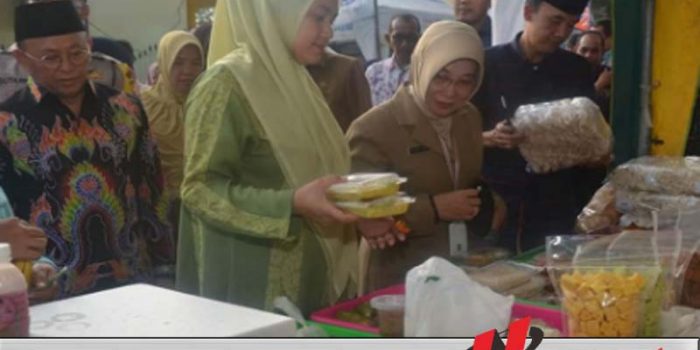 Bupati Busyro Buka Bazar Takjil Ramadhan
