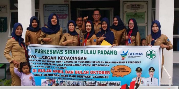 Cegah Penyakit Cacingan, Puskesmas SP Padang Gencar Lakukan Penyuluhan