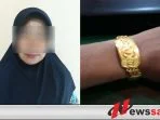 Curi Emas Puluhan Gram, Seorang Emak Diamankan Polisi