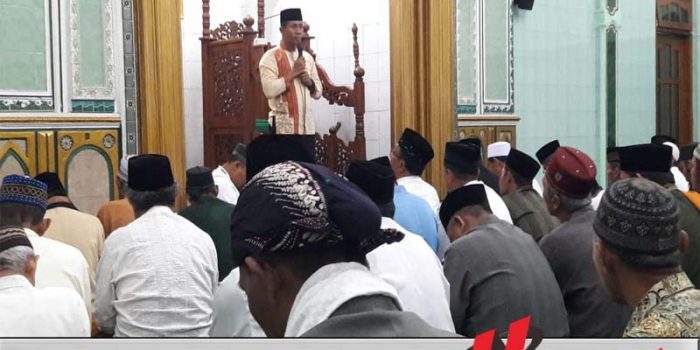 Dandim 0831 Surabaya Timur Khutbah di Masjid Roudlotul Jannah Surabaya