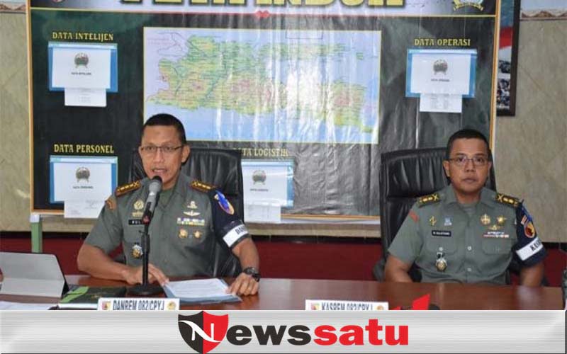 Danrem 082 CPYJ Berikan Gambaran Latihan Posko I Kodim Lamongan