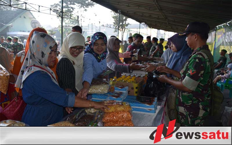 Enam Ton Beras Di Stand Bazar Korem 082 CPYJ Ludes