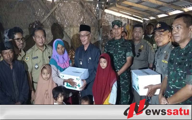 Giliran Bupati Santuni Empat Bocah Yatim Bersaudara di Bondowoso