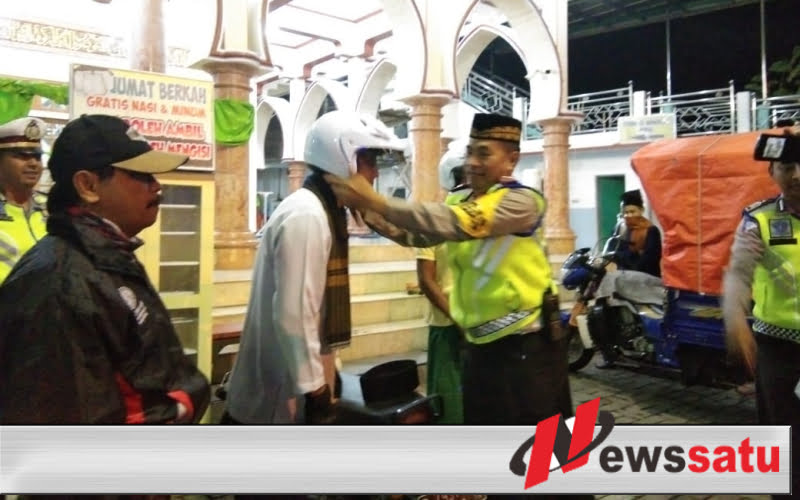 Satlantas Polres Bondowoso Gelar Patroli 'Sahur on The Road'