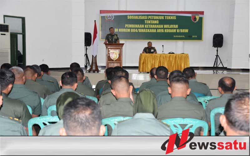 Juknis Bintahwil Samakan Persepsi Prajurit Korem Bhaskara Jaya