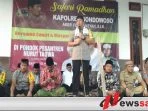 Kapolres Bondowoso Minta Masyarakat Tidak Terprovokasi Isu People Power