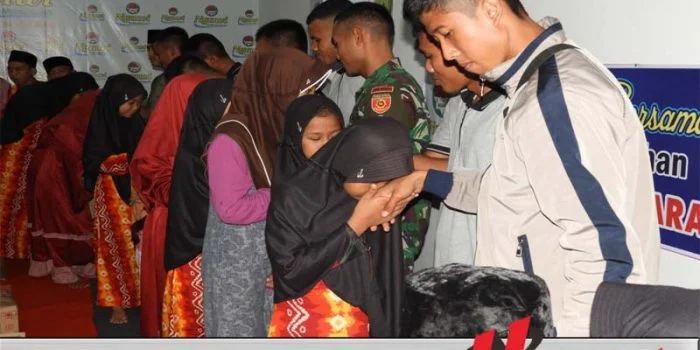 Laskar Muda Armed 12 Kostrad Salurkan Bantuan ke Panti Asuhan