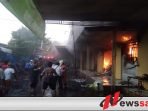 Pasar Anom Baru Sumenep Terbakar