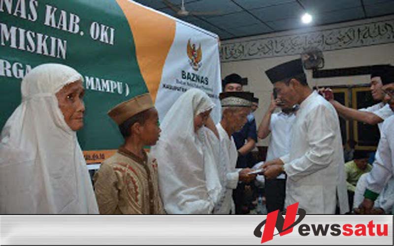 Pemkab dan Baznas OKI Gelar Safari Ramadan di Desa Ulak Jermun