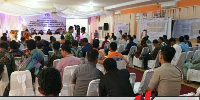 Pleno Rekapitulasi Selesai, Ini Partai ‘Penguasa’ DPRD OKI