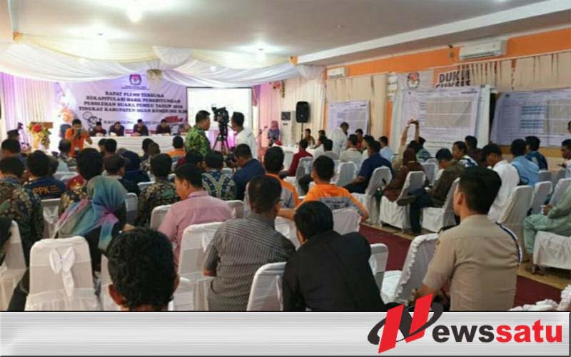 Pleno Rekapitulasi Selesai, Ini Partai 'Penguasa' DPRD OKI