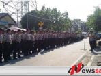 Polres Terjunkan Ratusan Personel Pengamanan Rekapitulasi Di KPU