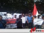 Ratusan Masyarakat OKI Gelar Aksi Ke Bawaslu