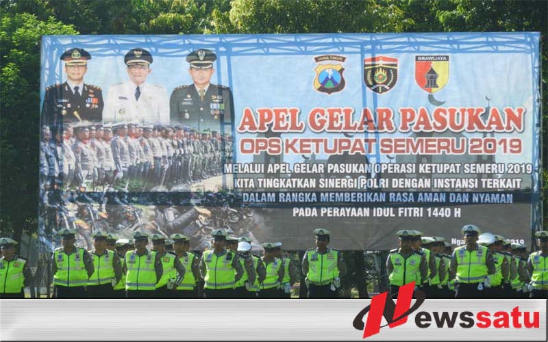 TNI-Polri Di Ngawi Pastikan Kesiapan Pengamanan Idul Fitri