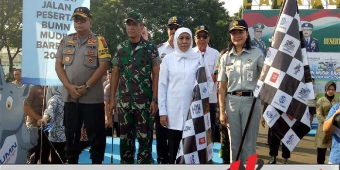 Tiga Provinsi Jadi Sasaran Pemberangkatan Mudik Gratis di Makodam V Brawijaya