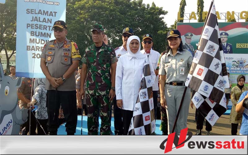 Tiga Provinsi Jadi Sasaran Pemberangkatan Mudik Gratis di Makodam V Brawijaya