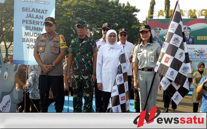 Tiga Provinsi Jadi Sasaran Pemberangkatan Mudik Gratis di Makodam V Brawijaya