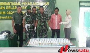 Anggota Kodim 0826 Pamekasan Dilakukan Tes Urine