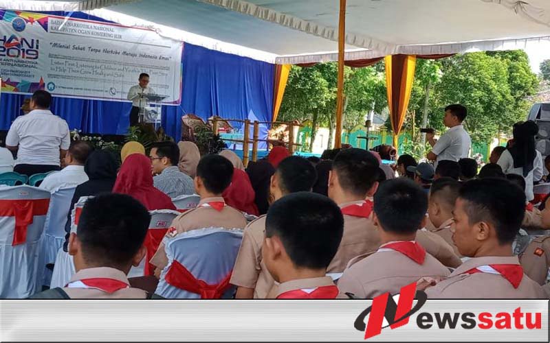 BNNK Ogan Komering Ilir Ajak Kaum Milenial Perangi Narkoba