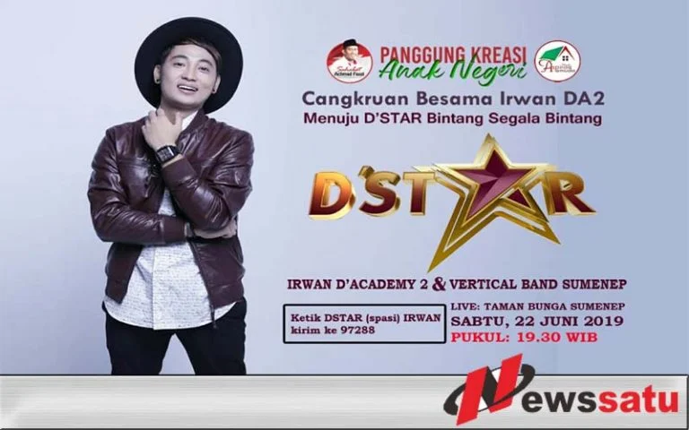 Cangkruan dan Akustikan Bersama Irwan Di Taman Bunga Sumenep