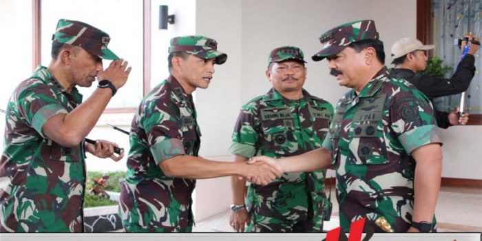 Danrem 083 Baladhika Jaya Dampingi Kunjungan Pejabat Tinggi TNI-Polri
