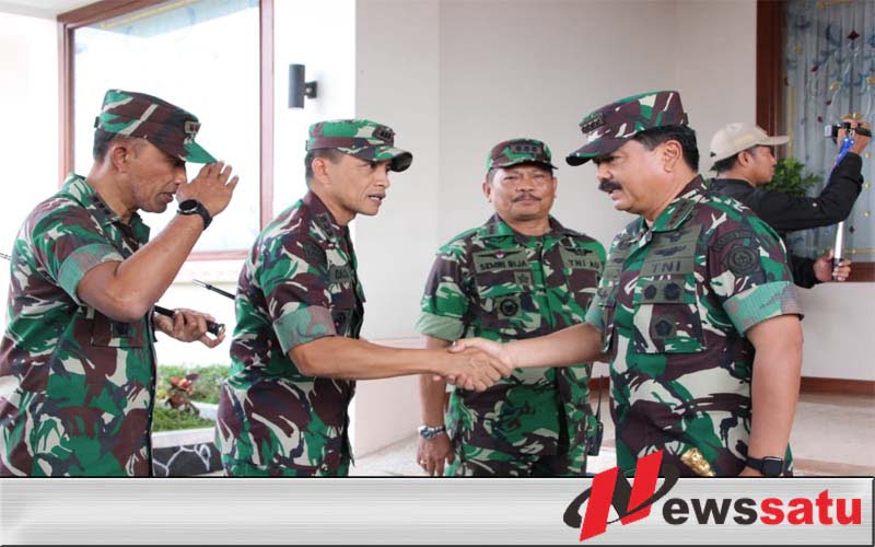 Danrem 083 Baladhika Jaya Dampingi Kunjungan Pejabat Tinggi TNI-Polri