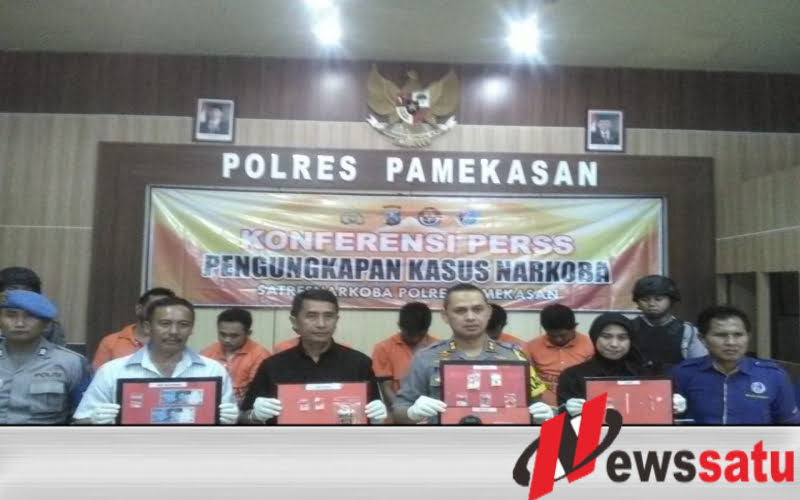 Konsumsi Narkoba, 5 Warga Pamekasan Ditangkap Polisi