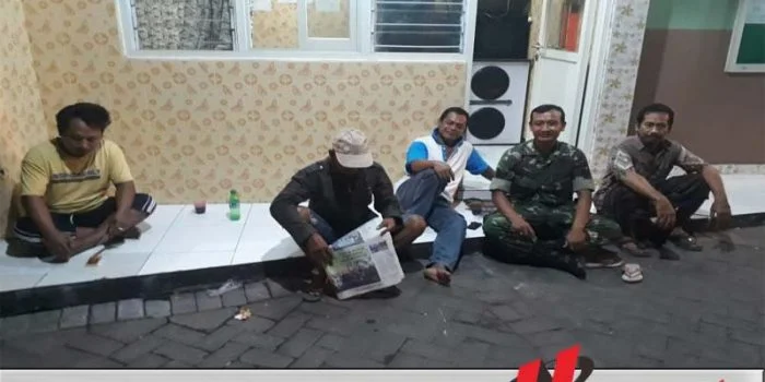 Jelang Lebaran, Babinsa Kendangsari Gencar Lakukan Siskamling