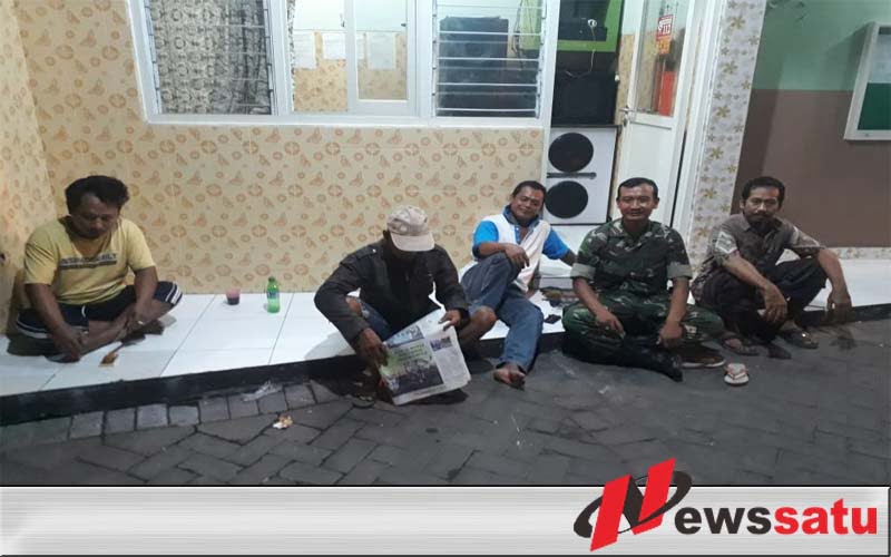 Jelang Lebaran, Babinsa Kendangsari Gencar Lakukan Siskamling