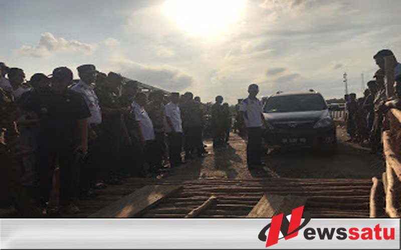 Jembatan Sumsel-Lampung Ambruk, Balai Besar Lampung Sediakan Jembatan Khusus