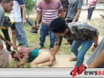 Pelaku Begal Di Ogan Komering Ilir Nyaris Tewas Dimassa