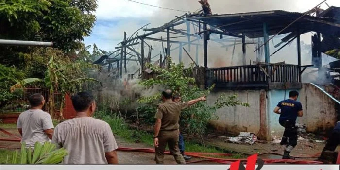 Rumah Di Sidakersa Ludes Terbakar