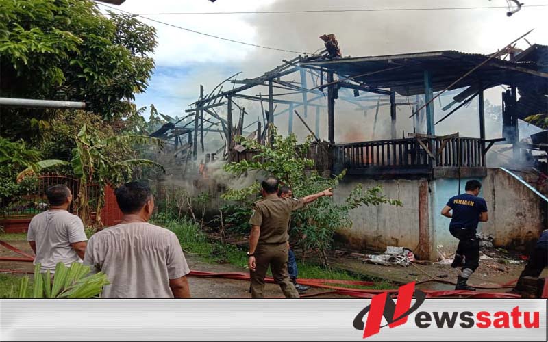 Rumah Di Sidakersa Ludes Terbakar