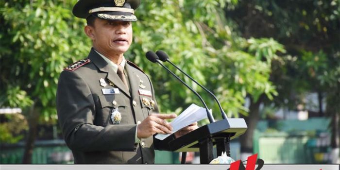 Upacara Hari Lahir Pancasila, Danrem 082 CPYJ Sampaikan Amanat BPIP
