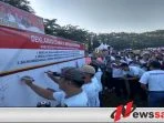 Warga Bondowoso Deklarasi Tolak Kerusuhan