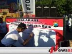 Warga Pamekasan Deklarasi Tolak Kerusuhan