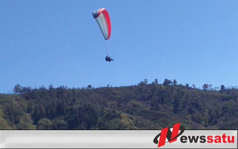 25 Atlet  meriahkan Ijen Fun Fly Di puncak Megasari Bondowoso