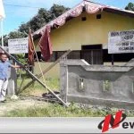 Balai Desa Selwadu Kabupaten Buru Disegel Warga