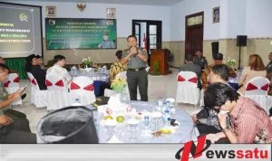 Danrem 082 CPYJ Silaturahmi Dengan Komponen Masyarakat