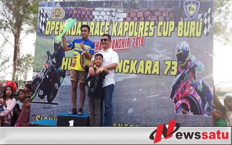 Inilah Juara Open Road Race Polres Buru Cup 2019