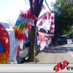 Jelang HUT Kemerdekaan, Pedagang Bendera Di Probolinggo Bermunculan