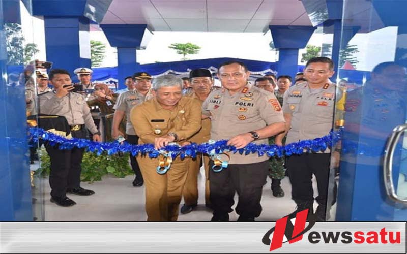 Kapolda Sumsel Dan Bupati Ogan Komering Ilir Resmikan Satpas SIM