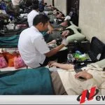 Prajurit TNI Korem 082 CPYJ Sumbangkan Darah