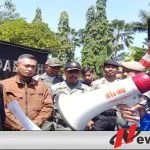 Aktivis PMII Demo Kantor DPRD Bondowoso